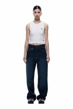 SCRIPT LOGO DENIM WASHED DARK BLUE(Script Logo Denim Washed Dark Blue) -6PM Store 2005x1337 0064 240425 6PM ECOM LOOK 7 0491 min