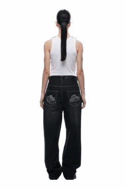 SCRIPT LOGO DENIM WASHED BLACK(Script Logo Denim Washed Black) -6PM Store 2005x1337 0073 240425 6PM ECOM LOOK 5 0408 min