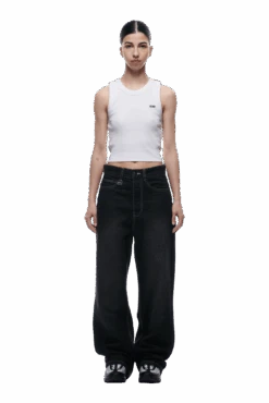 SCRIPT LOGO DENIM WASHED BLACK(Script Logo Denim Washed Black) -6PM Store 2005x1337 0075 240425 6PM ECOM LOOK 5 0387 min