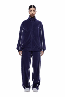 VELOURS TRACK JACKET ORBIT BLUE(Velours Track Jacket Orbit Blue) -6PM Store 2005x1337 0081 240425 6PM ECOM LOOK 4 0328 min
