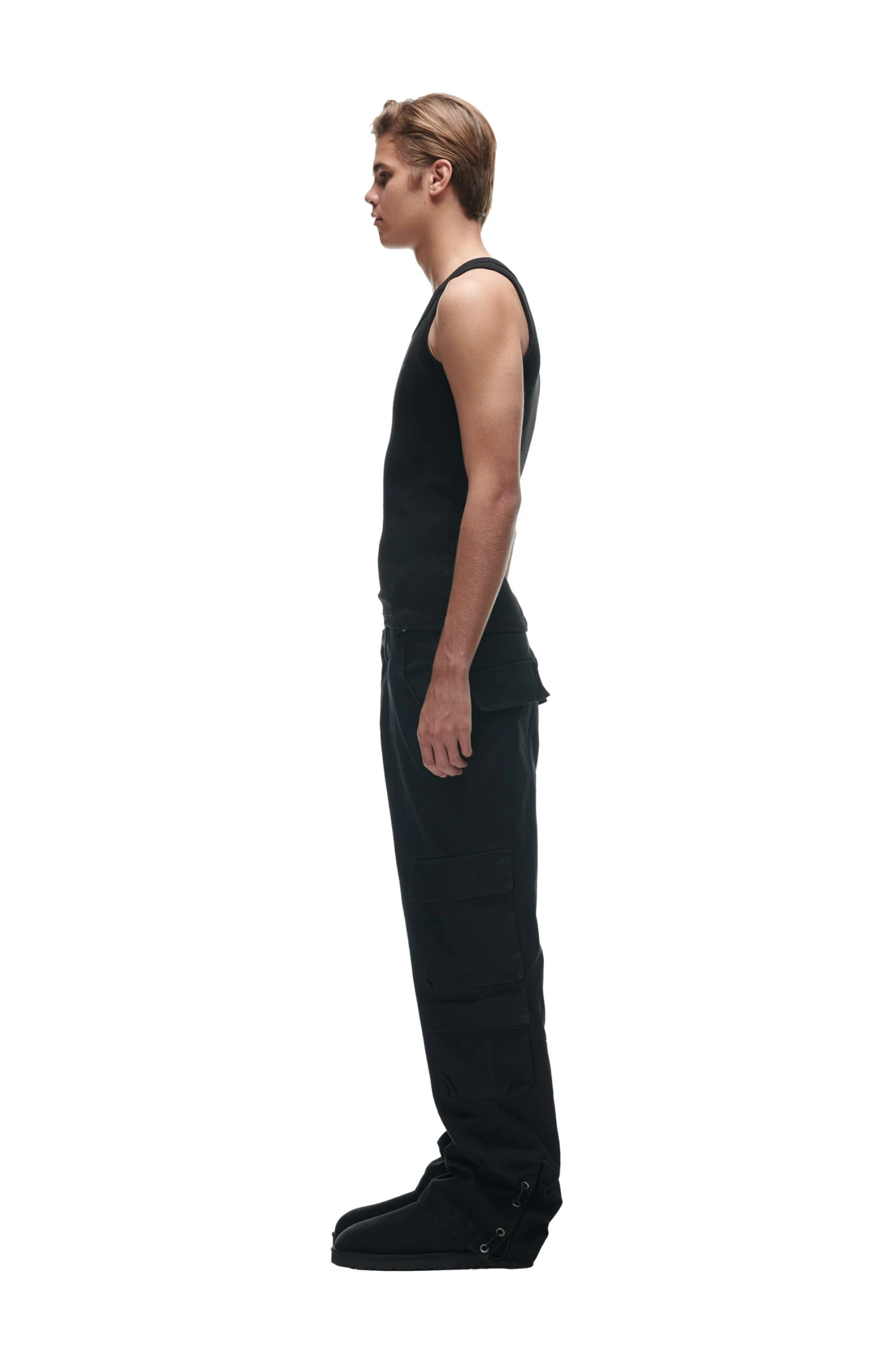 CARGO PANTS BLACK(Cargo Pants Black 1) 4 CARGO PANTS BLACK(Cargo Pants Black 1) - Image 2