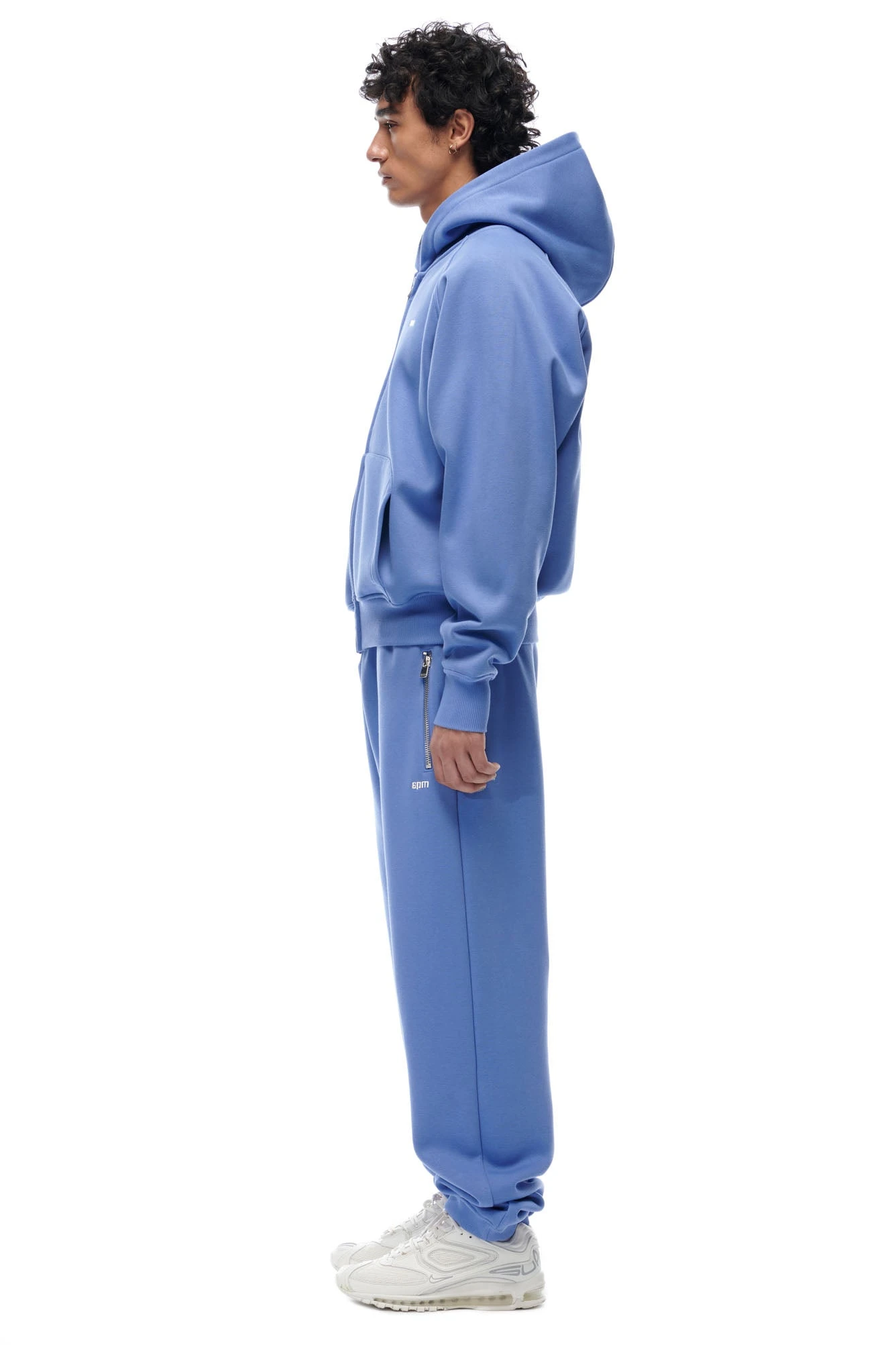 ZIP HOODIE PERSIAN BLUE(23n05 1110 359 Zhlog) 5 ZIP HOODIE PERSIAN BLUE(23n05 1110 359 Zhlog) - Image 3