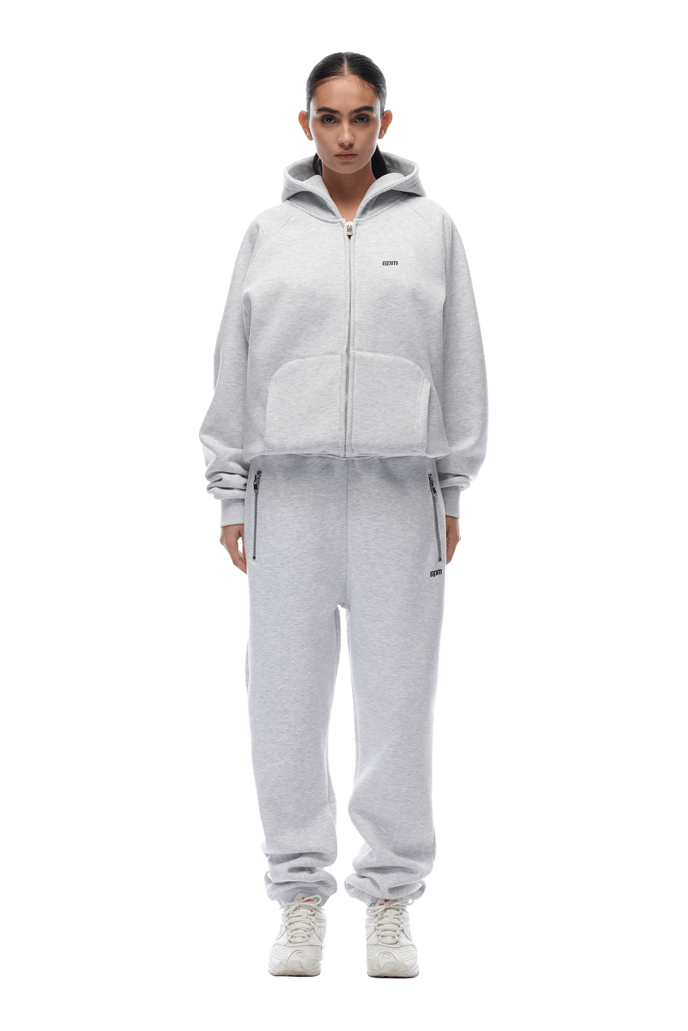 ZIP HOODIE LIGHT GREY(23n05 1110 201 Zhlog) 7 ZIP HOODIE LIGHT GREY(23n05 1110 201 Zhlog) - Image 5