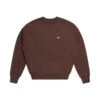 CREWNECK CHOCOLATE BROWN(23n04 1200 907 Crewn) -6PM Store 23N04 1200 907 CREWN M