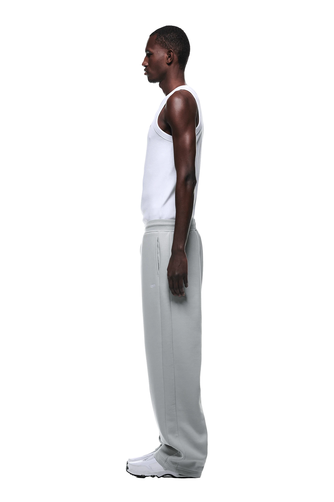 OPEN LEG JOGGER SMOKE GREY(Open Leg Jogger Smoke Grey) 5 OPEN LEG JOGGER SMOKE GREY(Open Leg Jogger Smoke Grey) - Image 3