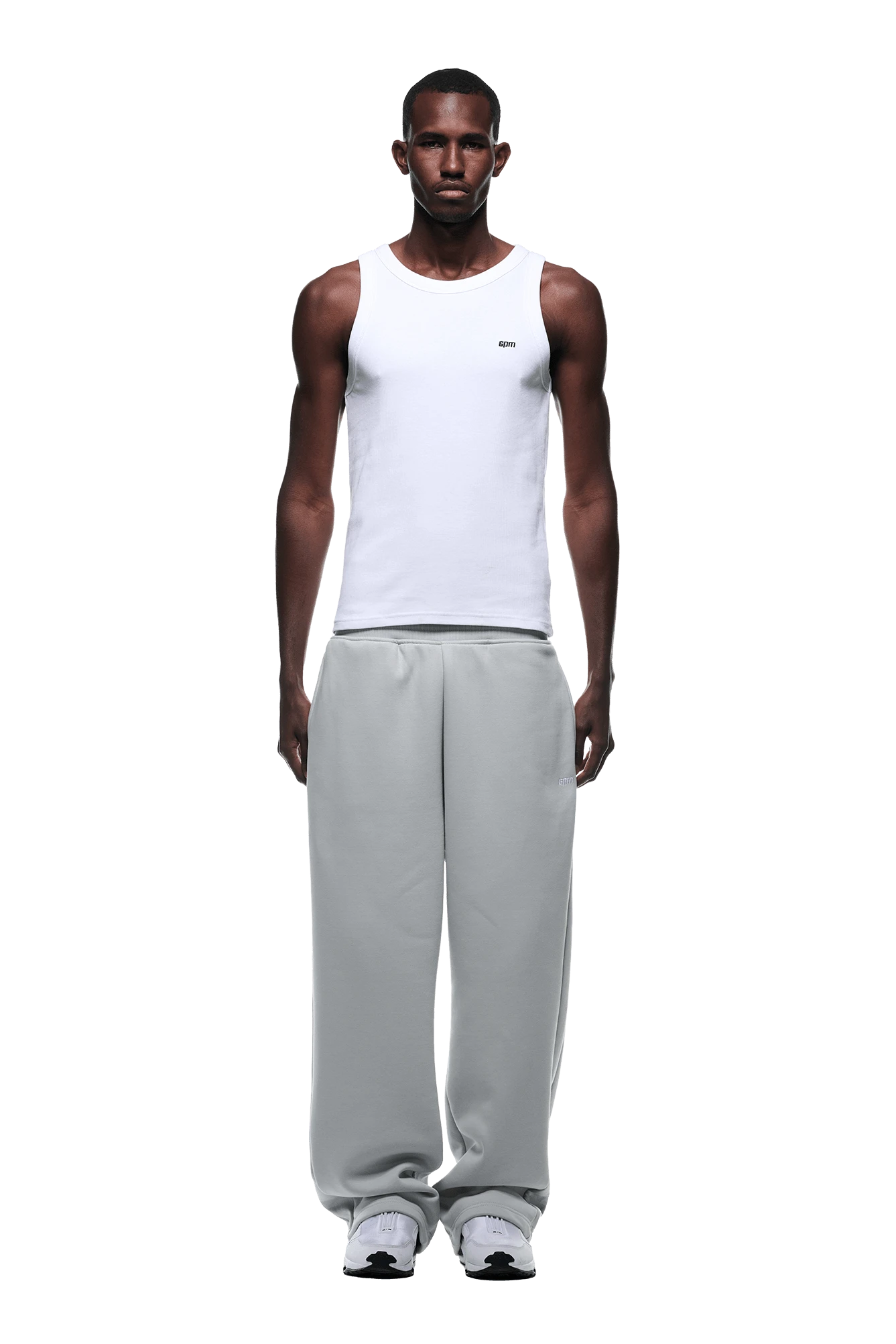 OPEN LEG JOGGER SMOKE GREY(Open Leg Jogger Smoke Grey) 4 OPEN LEG JOGGER SMOKE GREY(Open Leg Jogger Smoke Grey) - Image 2
