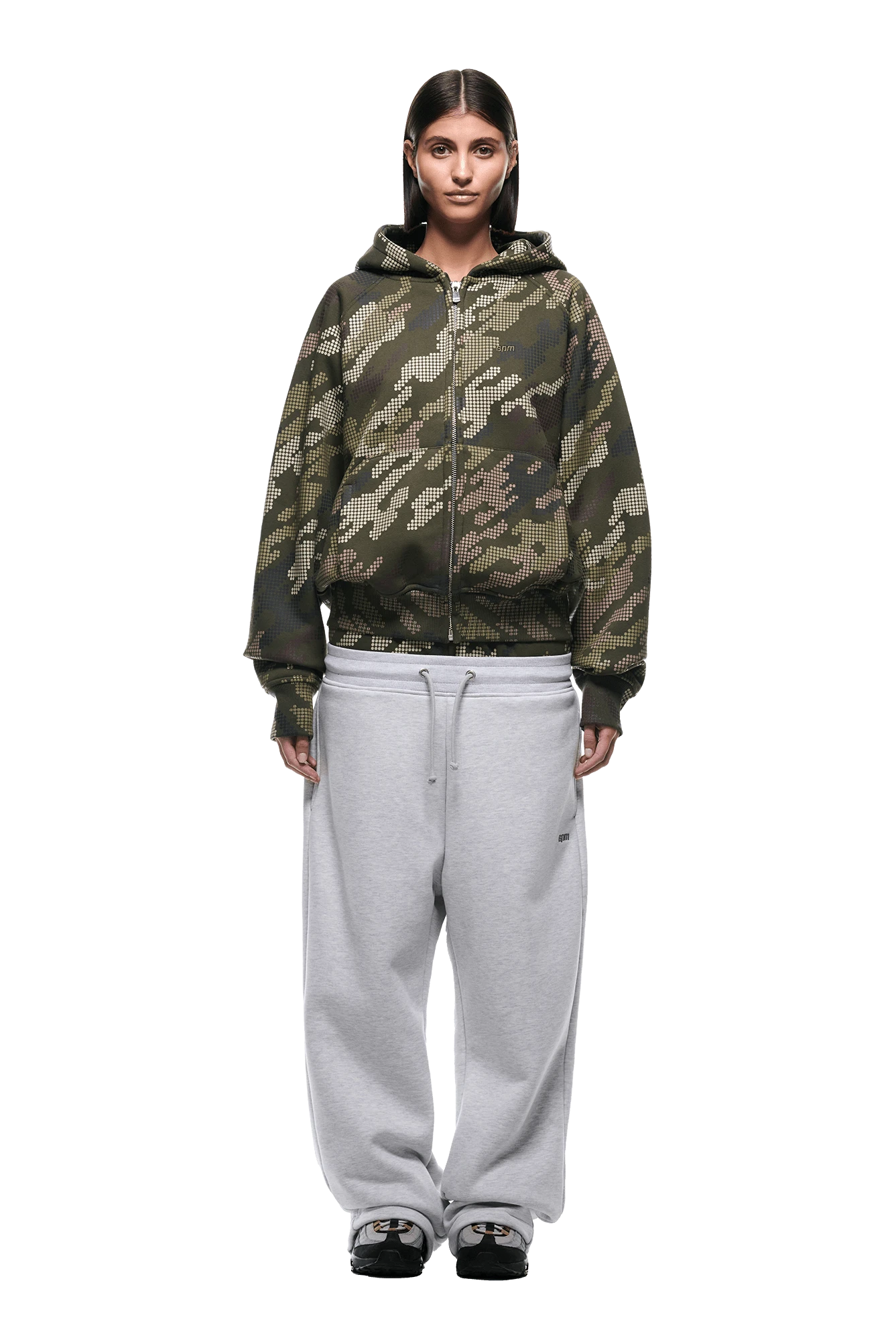 DOT CAMO ZIP HOODIE GREEN(Dot Camo Zip Hoodie) 7 DOT CAMO ZIP HOODIE GREEN(Dot Camo Zip Hoodie) - Image 5