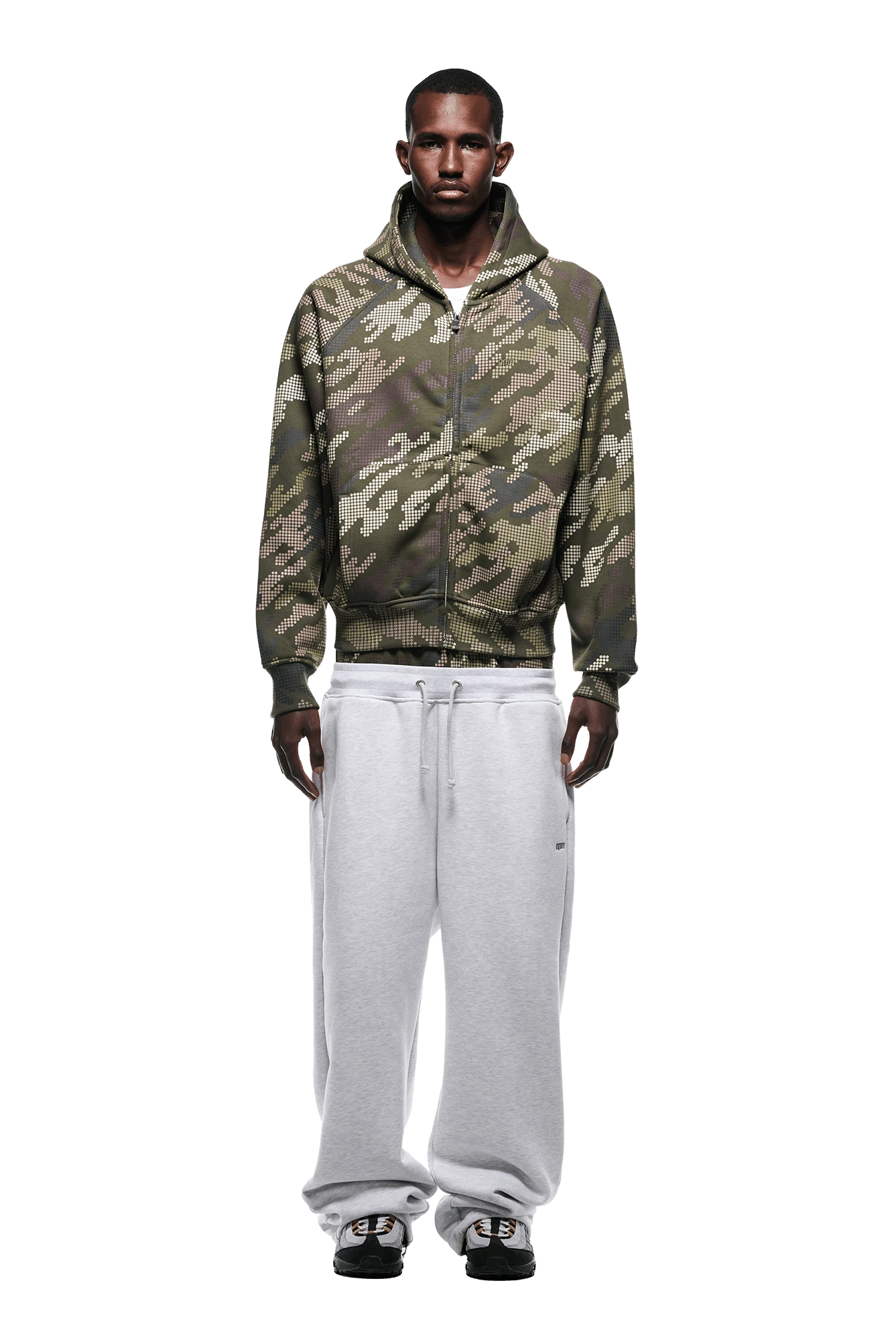 DOT CAMO ZIP HOODIE GREEN(Dot Camo Zip Hoodie) 4 DOT CAMO ZIP HOODIE GREEN(Dot Camo Zip Hoodie) - Image 2