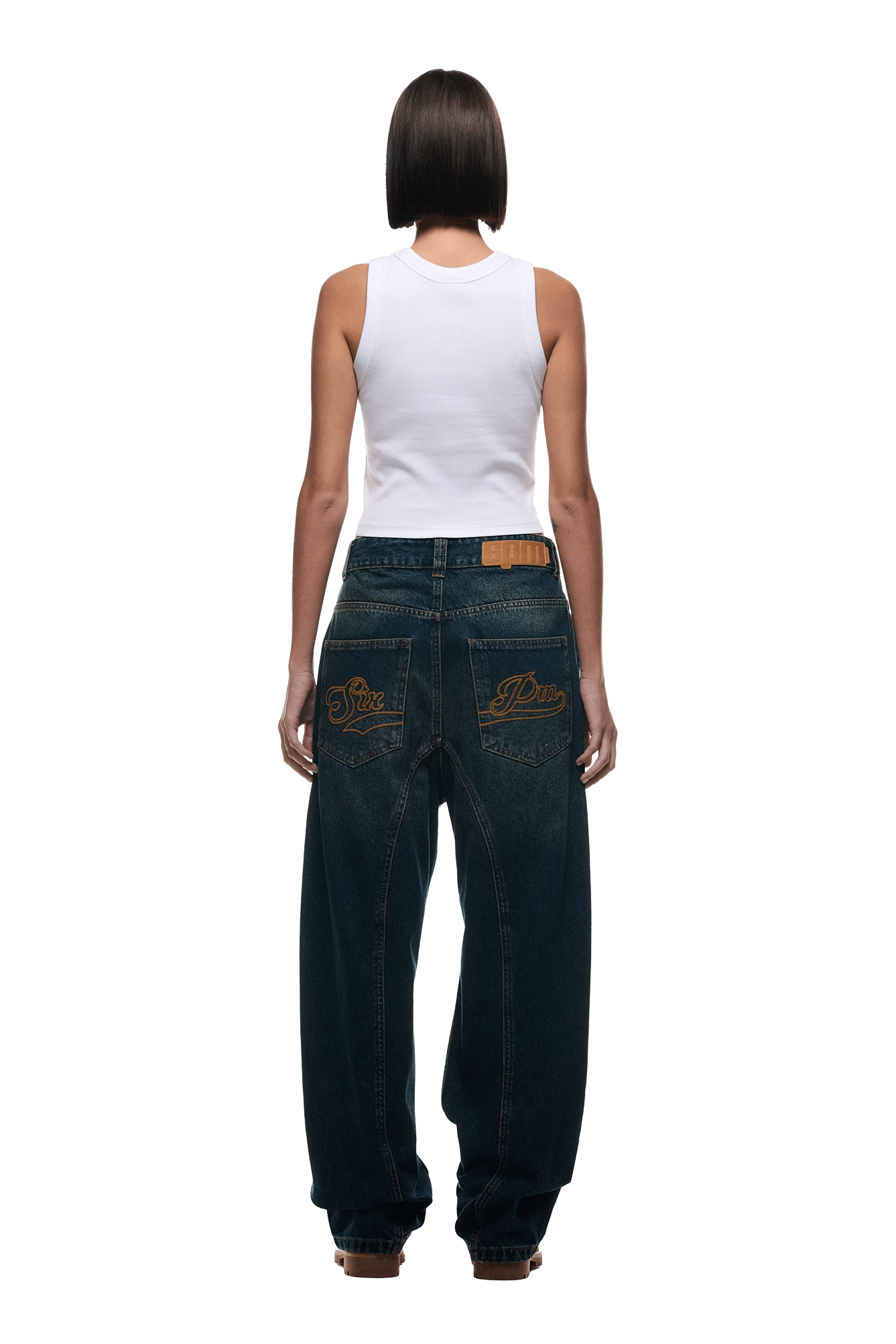 XTRA WIDE DENIM DARK BLUE(Xtra Wide Denim Dark Blue) 9 XTRA WIDE DENIM DARK BLUE(Xtra Wide Denim Dark Blue) - Image 7