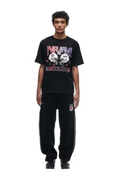 NFL VS 6PM T-SHIRT BLACK(Nfl Vs 6pm T Shirt Black)