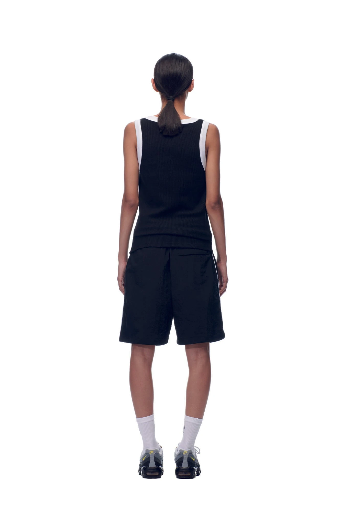 NH TANKTOP BLACK/WHITE(Tanktop Waffle Knit Black White) 8 NH TANKTOP BLACK/WHITE(Tanktop Waffle Knit Black White) - Image 6