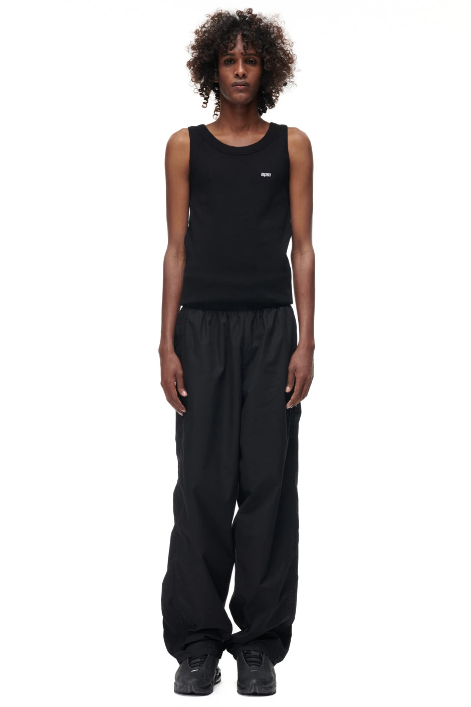 TRACKPANTS BLACK(Poplin Pants Black 1) 3 TRACKPANTS BLACK(Poplin Pants Black 1)