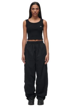 TRACKPANTS BLACK(Poplin Pants Black 1) 11 TRACKPANTS BLACK(Poplin Pants Black 1) -6PM Store 6PM ECOM Look 09 female 2844