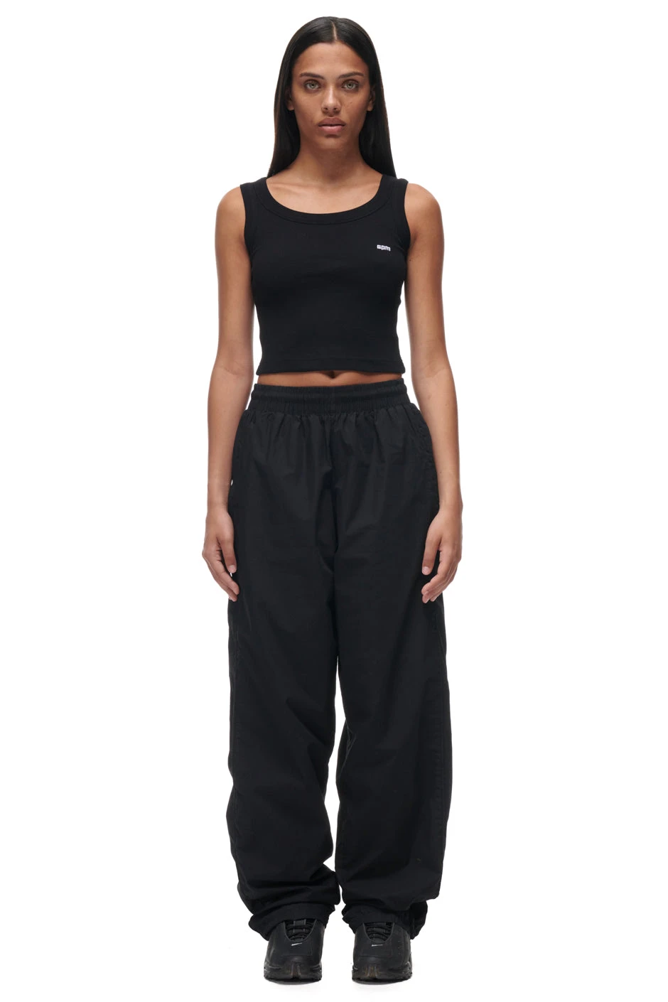 TRACKPANTS BLACK(Poplin Pants Black 1) 6 TRACKPANTS BLACK(Poplin Pants Black 1) - Image 4