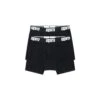 BOXER SHORTS BLACK (2-PACK)(Boxer Shorts Black) -6PM Store 6PM 25 05 23 000260