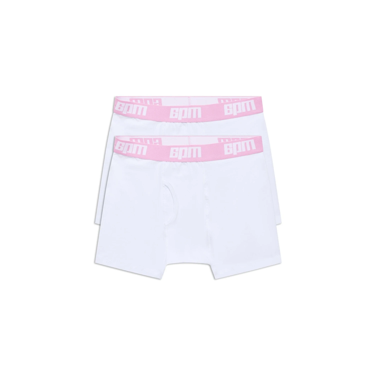 BOXER SHORTS WHITE/PINK (2-PACK)(Boxer Shorts White) 3 BOXER SHORTS WHITE/PINK (2-PACK)(Boxer Shorts White)