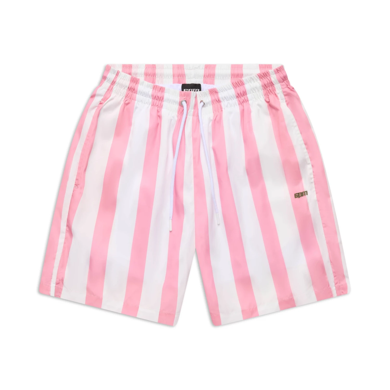 STRIPED SWIM SHORTS WHITE/PINK(Striped Swim Shorts White Pink) 3 STRIPED SWIM SHORTS WHITE/PINK(Striped Swim Shorts White Pink)