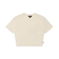 WMNS CROPPED T-SHIRT OFF-WHITE(Wmns Cropped T Shirt Off White)