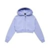 WMNS CROPPED ZIP HOODIE SOFT VIOLET(Wmns Cropped Zip Hoodie Soft Violet) -6PM Store 6PM 25 07 08 000146