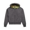 WAFFLE LINED ZIP HOODIE GREY CAMO(Waffle Lined Zip Hoodie Grey Camo) -6PM Store 6PM Jacket 3