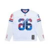 NFL LAYERED MESH LONGSLEEVE WHITE(Nfl Double Longsleeve White) 2 NFL LAYERED MESH LONGSLEEVE WHITE(Nfl Double Longsleeve White) -6PM Store 6PM NFL Jersey grey 2