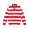 LS STRIPED POLO RED(Ls Striped Polo Red) 2 LS STRIPED POLO RED(Ls Striped Polo Red) -6PM Store 6PM Polo 1