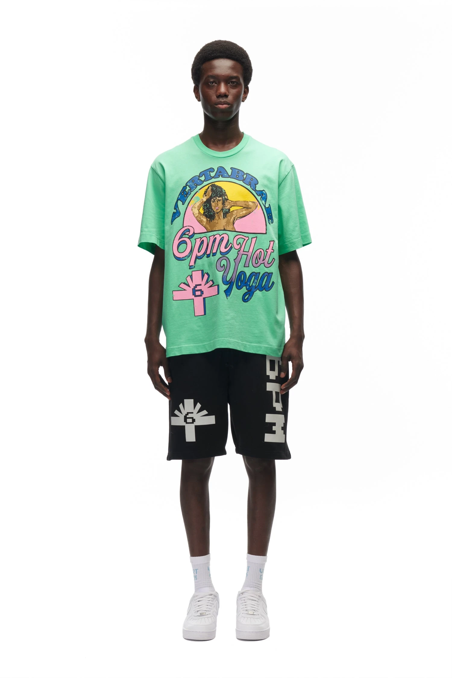 HOT YOGA T-SHIRT GREEN(Hot Yoga T Shirt Green) 3 HOT YOGA T-SHIRT GREEN(Hot Yoga T Shirt Green)