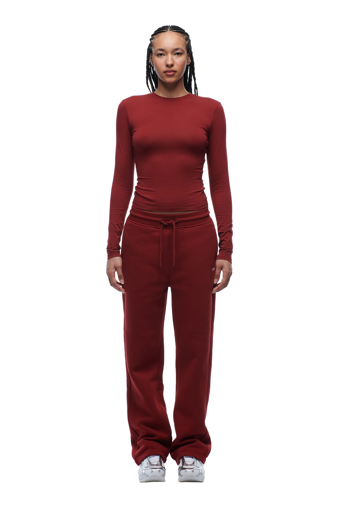 WMNS LONGSLEEVE WINE RED(Wmns Longsleeve Wine Red) 4 WMNS LONGSLEEVE WINE RED(Wmns Longsleeve Wine Red) - Image 2