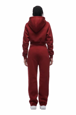 WMNS CROPPED ZIP HOODIE WINE RED(Wmns Cropped Zip Hoodie Wine Red) -6PM Store 6pm png 0076 2025 07 14 6PM ECOM LOOK 08 0310