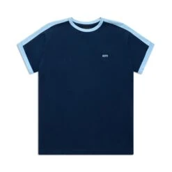SLIM FIT RINGER TEE NAVY(Slim Fit Ringer Tee Navy)