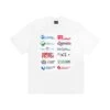 MULTI LOGO T-SHIRT WHITE(Multi Logo White)