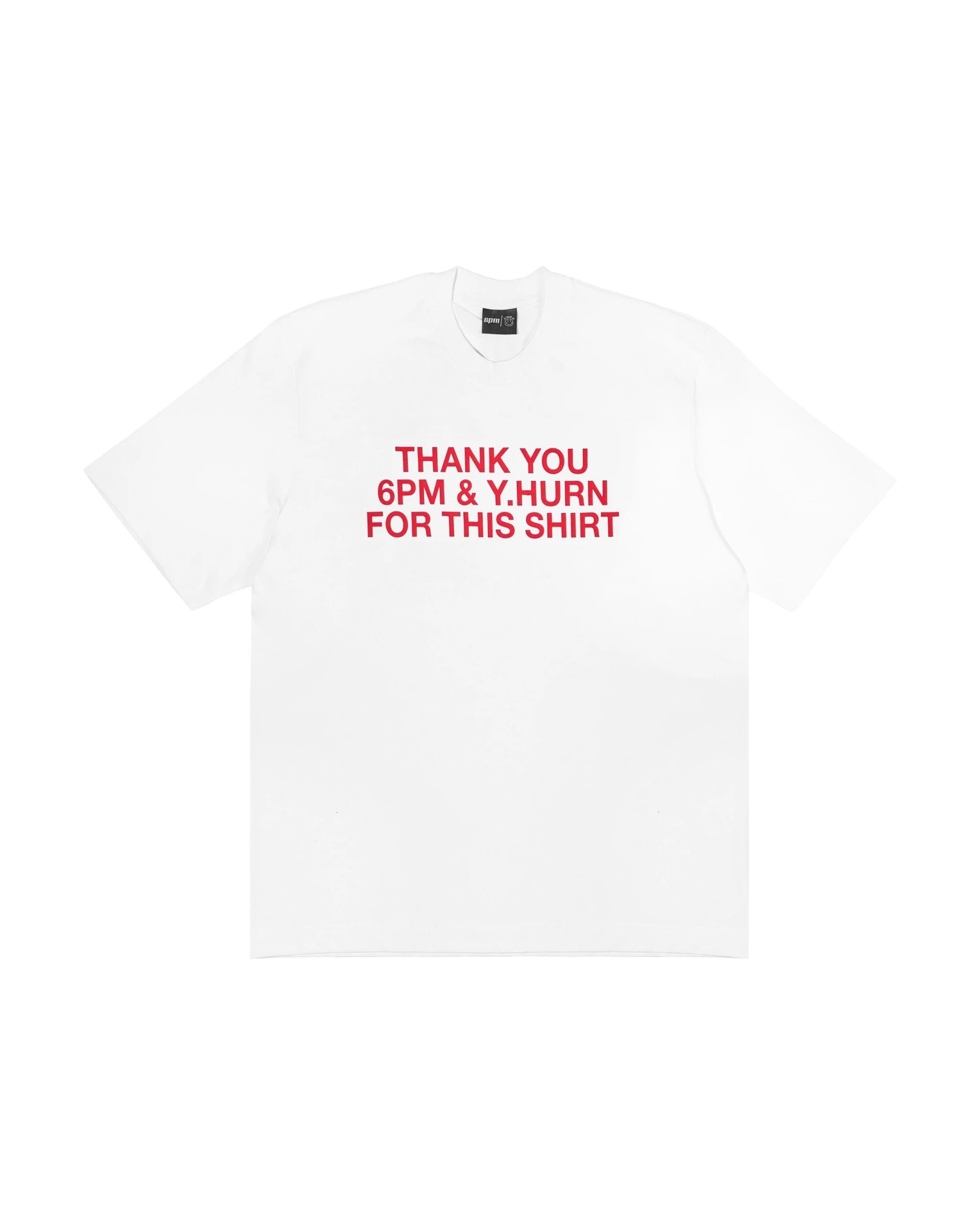 THANK YOU T-SHIRT WHITE(Tshirt Thank You White) 3 THANK YOU T-SHIRT WHITE(Tshirt Thank You White)