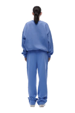 CREWNECK PERSIAN BLUE(23n04 1200 359 Crewn) 15 CREWNECK PERSIAN BLUE(23n04 1200 359 Crewn) -6PM Store crewneck persian blue 6 min