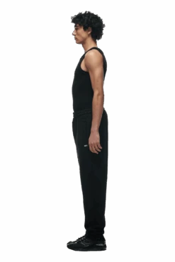 CUFF JOGGER BLACK(Cuff Jogger Black) -6PM Store cuffed jogger black2 min