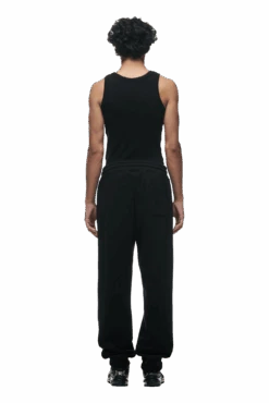 CUFF JOGGER BLACK(Cuff Jogger Black) -6PM Store cuffed jogger black3 min