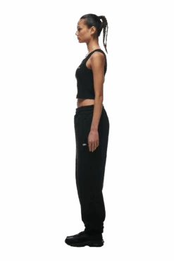 CUFF JOGGER BLACK(Cuff Jogger Black) -6PM Store cuffed jogger black5 min