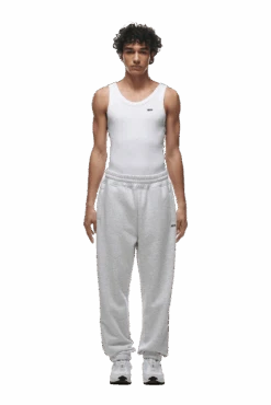 CUFF JOGGER LIGHT GREY(Cuff Jogger Light Grey) 10 CUFF JOGGER LIGHT GREY(Cuff Jogger Light Grey) -6PM Store cuffed jogger light grey1 min