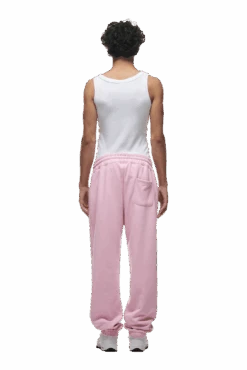 CUFF JOGGER BABY PINK(Cuff Jogger Baby Pink) -6PM Store cuffed jogger pink3 min