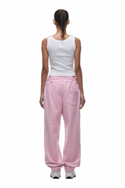 CUFF JOGGER BABY PINK(Cuff Jogger Baby Pink) -6PM Store cuffed jogger pink6 min