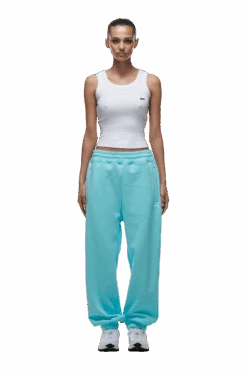 CUFF JOGGER TURQUOISE(Cuff Jogger Turquoise) -6PM Store cuffed jogger tiffany4 min