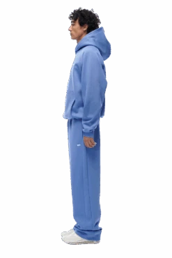 HOODIE PERSIAN BLUE(23n05 1100 359 Hlogo) -6PM Store hoodie persian blue 2 min