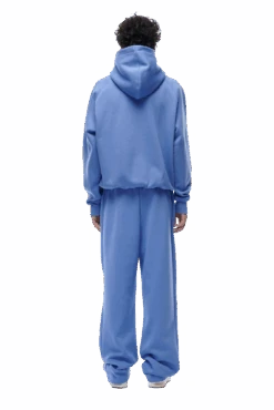 HOODIE PERSIAN BLUE(23n05 1100 359 Hlogo) -6PM Store hoodie persian blue 3 min