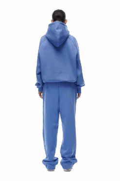 HOODIE PERSIAN BLUE(23n05 1100 359 Hlogo) -6PM Store hoodie persian blue 6 min