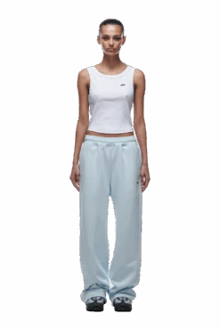 OPEN LEG JOGGER ICE BLUE(Open Leg Jogger Ice Blue) -6PM Store open leg ice blue 4