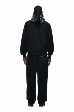 ICONS HOODIE BLACK(Icons Hoodie Black) -6PM Store tr icon hoodie black4 min