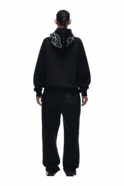 ICONS HOODIE BLACK(Icons Hoodie Black) -6PM Store tr icon hoodie black8 min