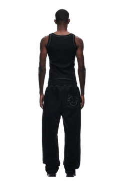 ICONS OPEN LEG JOGGER BLACK(Icons Open Leg Jogger Black) -6PM Store tr icon tank top3 min efe7420c df7a 4dd8 942b 914ae85871b6