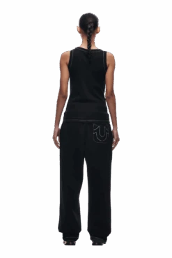 ICONS OPEN LEG JOGGER BLACK(Icons Open Leg Jogger Black) -6PM Store tr icon tank top6 min d5fdfd09 968b 4110 b42f 8fb5f9d3eacb