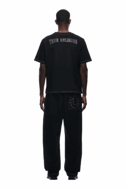 RHINESTONE LOGO T-SHIRT BLACK(Rhinestone Logo T Shirt Black) -6PM Store tr rhinestone logo t shirt3 min